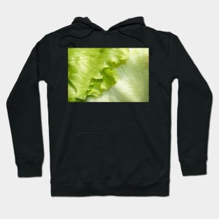 Lettuce leaf oil painting effect Hoodie